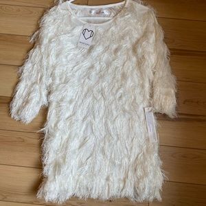 Oh My Love - Shaggy Fuzzy Tunic